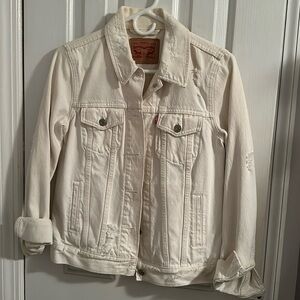 Levi’s 501 Off-White Denim Jacket